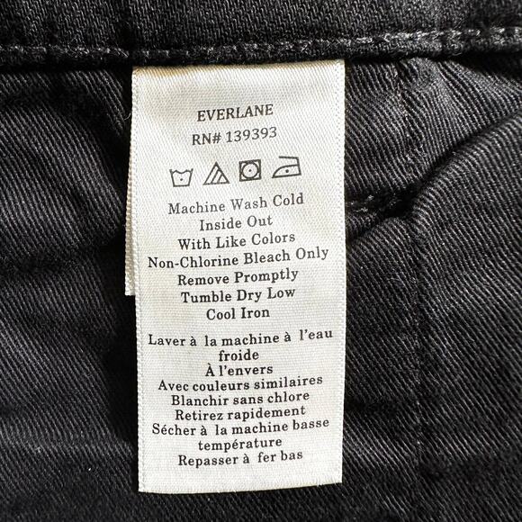 NWT Everlane Men's Uniform The Relaxed 4 Way Stretch Organic Jeans Black 40x30 - Picture 13 of 13